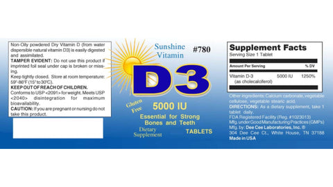 Vitamina D3 5000IU