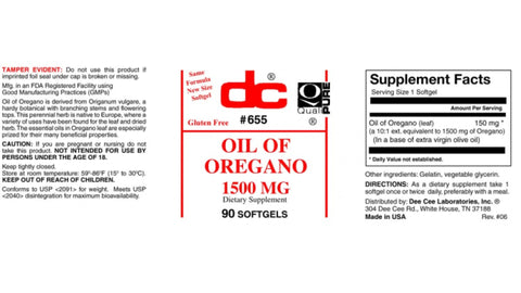 Aceite de orégano