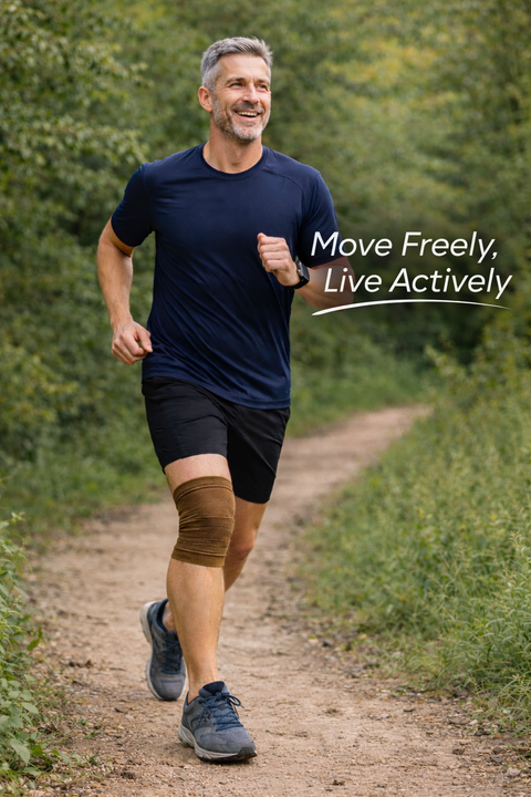 Experience Maximum Knee Relief with 32 Therapeutic Magnets