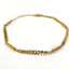 Tobillera magnética con cadena de oro