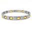 Pulsera neomagnética de dos tonos Balance