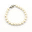 Pulsera de Perlas Magnéticas Blancas de 8mm