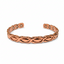 Brazalete brillante XO de cobre