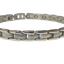 Pulsera magnética de plata para golfistas
