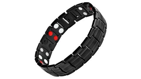 Pulsera de terapia magnética 4 en 1 de titanio iónico