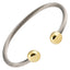 Pulsera magnética de dos tonos - Totalmente de acero inoxidable