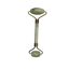 Rodillo de masaje de piedra de jade doble